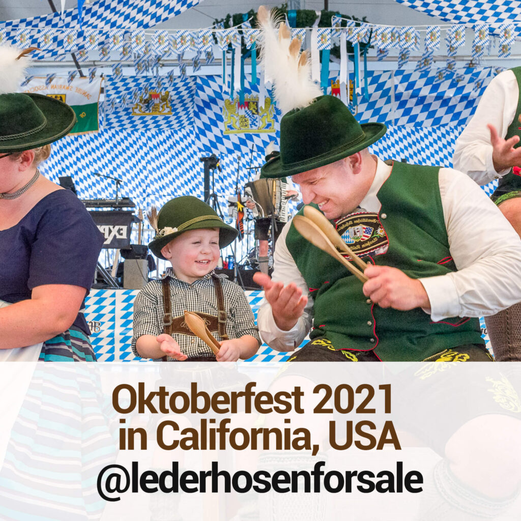Oktoberfest 2021 in California, USA - Lederhosen For Sale