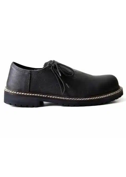 Traditional Black Plain Shoes