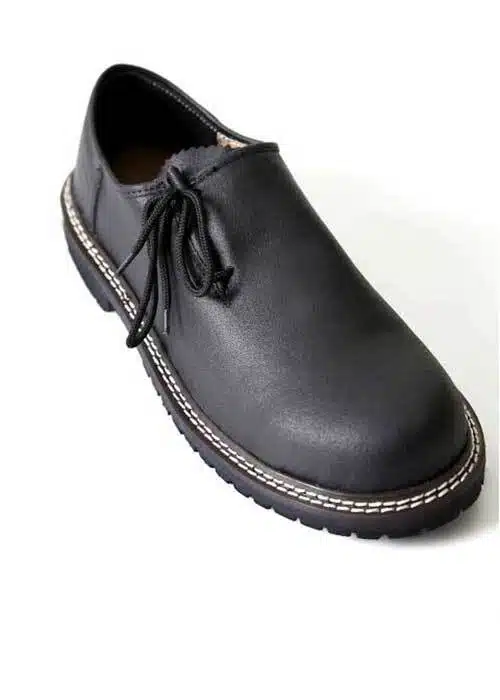 Traditional Black Plain Shoes