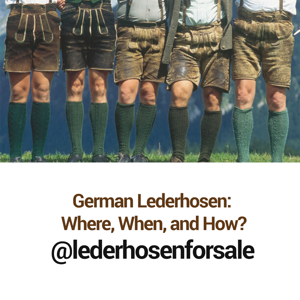 German Lederhosen